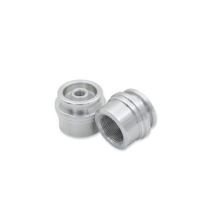 Buon prezzo Parti a tornitura CNC in alluminio a piccole dimensioni Parti a perforazione CNC di precisione in linea