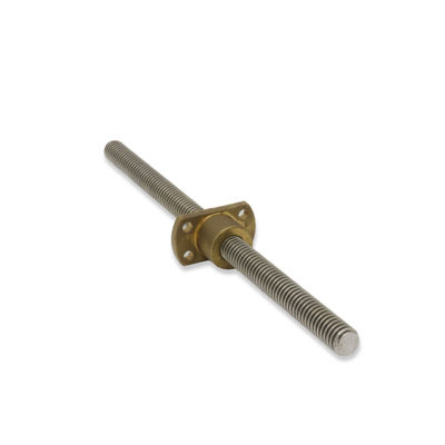 Buon prezzo Acciaio legato CNC di lavorazione di parti di tornitura, Worm Shaft personalizzato per attrezzature automatiche in linea