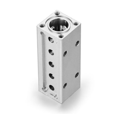 Buon prezzo Alumini di precisione parti di precisione anodizzate lucidate E rivestite parti di alluminio CNC personalizzate in linea