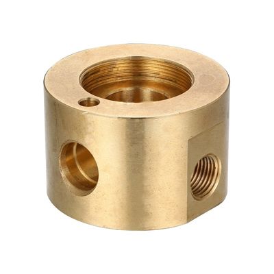 Buon prezzo Parti meccanizzate in ottone CNC Bronzo Rame Conduttività 0,01 mm Tolleranza in linea