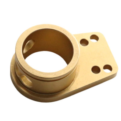 Buon prezzo 0.01mm Tolleranza Rame Bronzo Rame Precisione Componenti meccanici CNC in linea