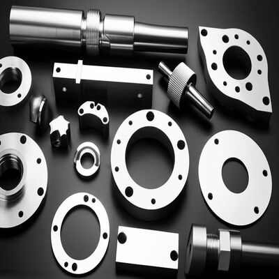 Buon prezzo Parti metalliche lavorate a CNC di precisione con tolleranza ±0,01 mm, finitura Ra 0,8 μm e dimensioni massime di 500 mm x 300 mm x 200 mm in linea